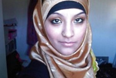 Arab female showcases smallish orbs
