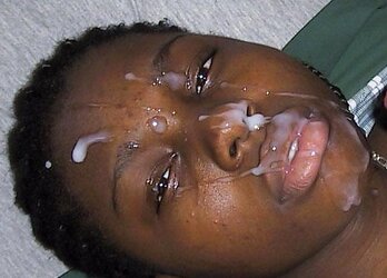 TODAY...EBONY FACIAL CUMSHOT DAY