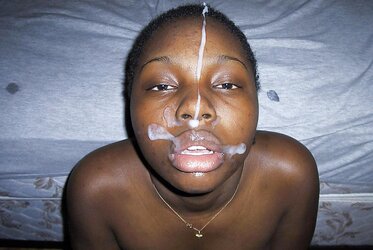 TODAY...EBONY FACIAL CUMSHOT DAY