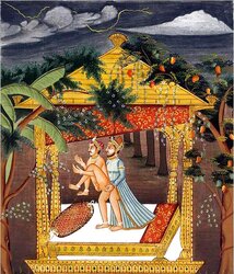 Drawn Ero and Porn Art 1 - Indian Miniatures Mughal Period