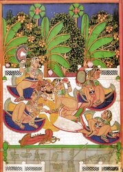 Drawn Ero and Porn Art 1 - Indian Miniatures Mughal Period