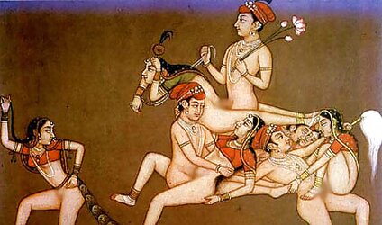 Drawn Ero and Porn Art 1 - Indian Miniatures Mughal Period