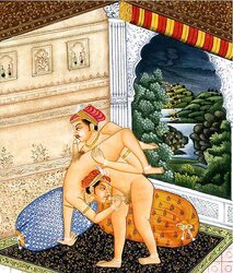 Drawn Ero and Porn Art 1 - Indian Miniatures Mughal Period