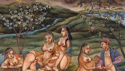 Drawn Ero and Porn Art 1 - Indian Miniatures Mughal Period