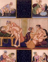 Drawn Ero and Porn Art 1 - Indian Miniatures Mughal Period