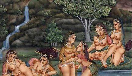 Drawn Ero and Porn Art 1 - Indian Miniatures Mughal Period
