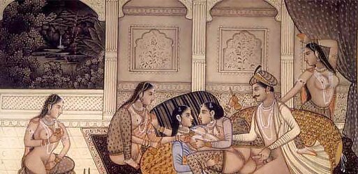 Drawn Ero and Porn Art 1 - Indian Miniatures Mughal Period