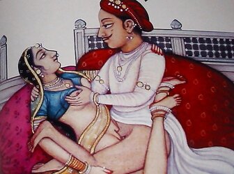 Drawn Ero and Porn Art 1 - Indian Miniatures Mughal Period