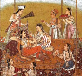 Drawn Ero and Porn Art 1 - Indian Miniatures Mughal Period