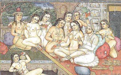 Drawn Ero and Porn Art 1 - Indian Miniatures Mughal Period