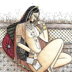 Drawn Ero and Porn Art 1 - Indian Miniatures Mughal Period