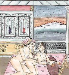 Drawn Ero and Porn Art 1 - Indian Miniatures Mughal Period