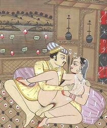 Drawn Ero and Porn Art 1 - Indian Miniatures Mughal Period