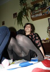 Playing Twister, Upskirt, Bare and Downblouse