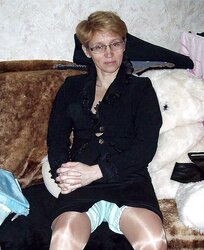 In the pants.