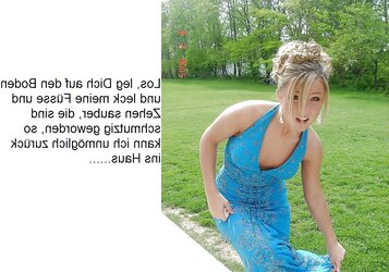 Deutsche cuckold und chasity captions III