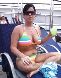 Youthful ladies on the beach