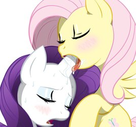 Rarity and fluttershy