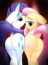 Rarity and fluttershy