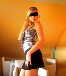 Stunners in blindfolds
