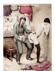 Erotic Book Illustration 11 - Les Whims du Sexe