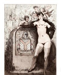 Erotic Book Illustration 11 - Les Whims du Sexe