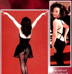 Celebrities wearing stockings