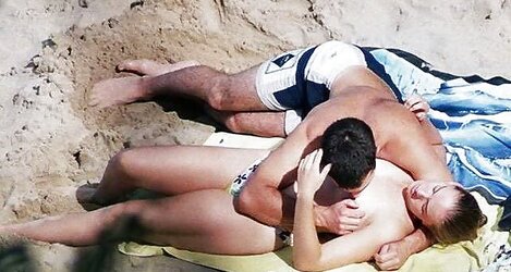 Splendid Day At The Beach 39 by Voyeur TROC
