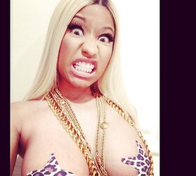 Nicki Minaj whorish instagram images