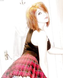 Bitches in plaid mini skirts