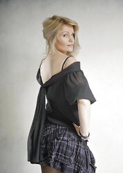 Bitches in plaid mini skirts