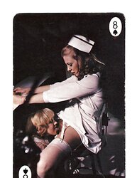 Vintage erotic playing cards (unluckily incomplete)