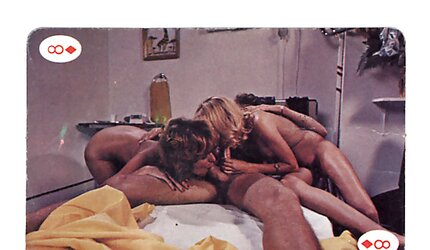 Vintage erotic playing cards (unluckily incomplete)