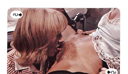 Vintage erotic playing cards (unluckily incomplete)