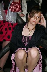 Upskirt Stockings Mingle