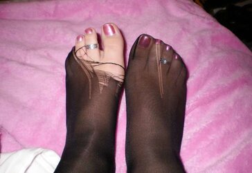For those who enjoy pantyhose and soles