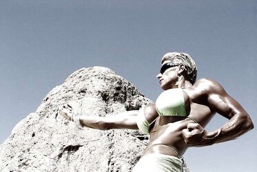 Muscle lady
