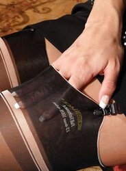 Pantyhose charm....
