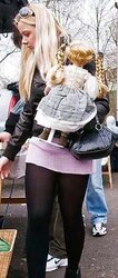Candid microskirt