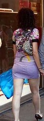Candid microskirt