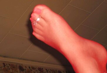Uber-Sexy Nylon Soles Toes