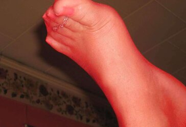 Uber-Sexy Nylon Soles Toes