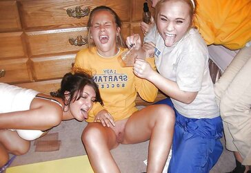 Teenagers with pals