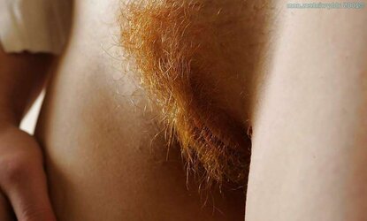 Unshaved redhead