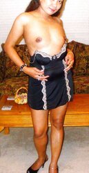 Baby Lady, fresh lil' dark-hued sundress and fresh high-heeled slippers!