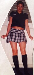 Sarah plaid upskirt sate tribute