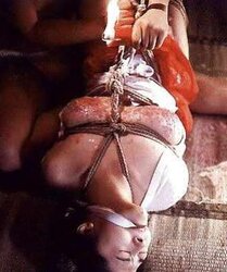 Asian gals in restrain bondage