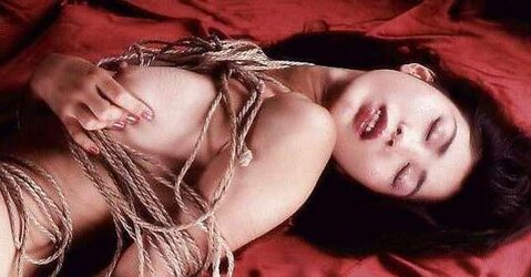 Asian gals in restrain bondage