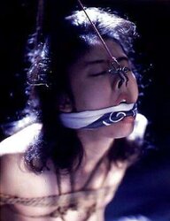 Asian gals in restrain bondage