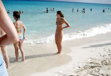 Yam-Sized Hooters at Beach